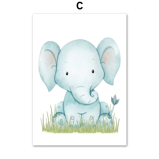 Poster - Elefant