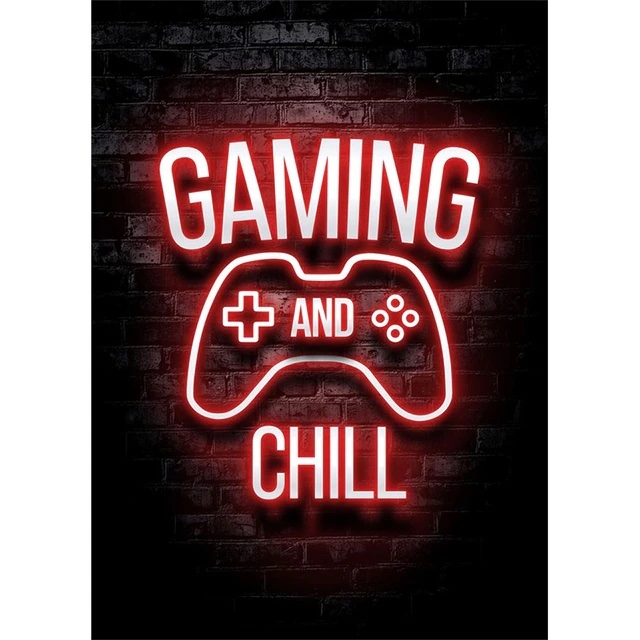Poster -  Gaming and Chill