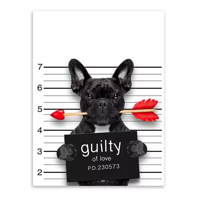 Poster - Hund / Guilty of Love