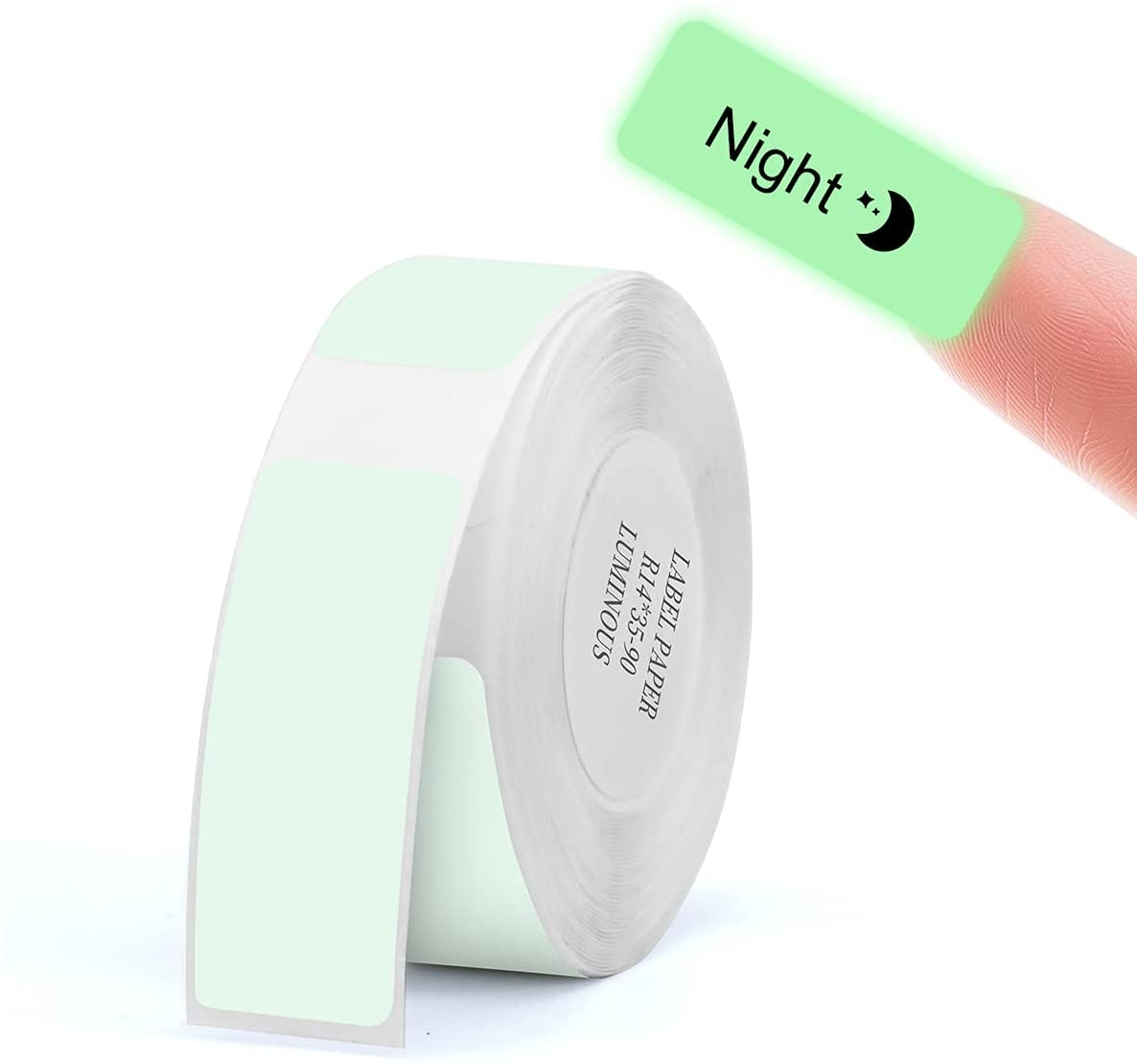 NIIMBOT Thermal Labels Stickers / 14 x 35 mm / 90st / Självlysande