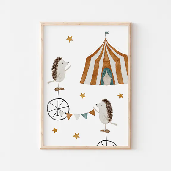 Poster - Igelkott Cirkus