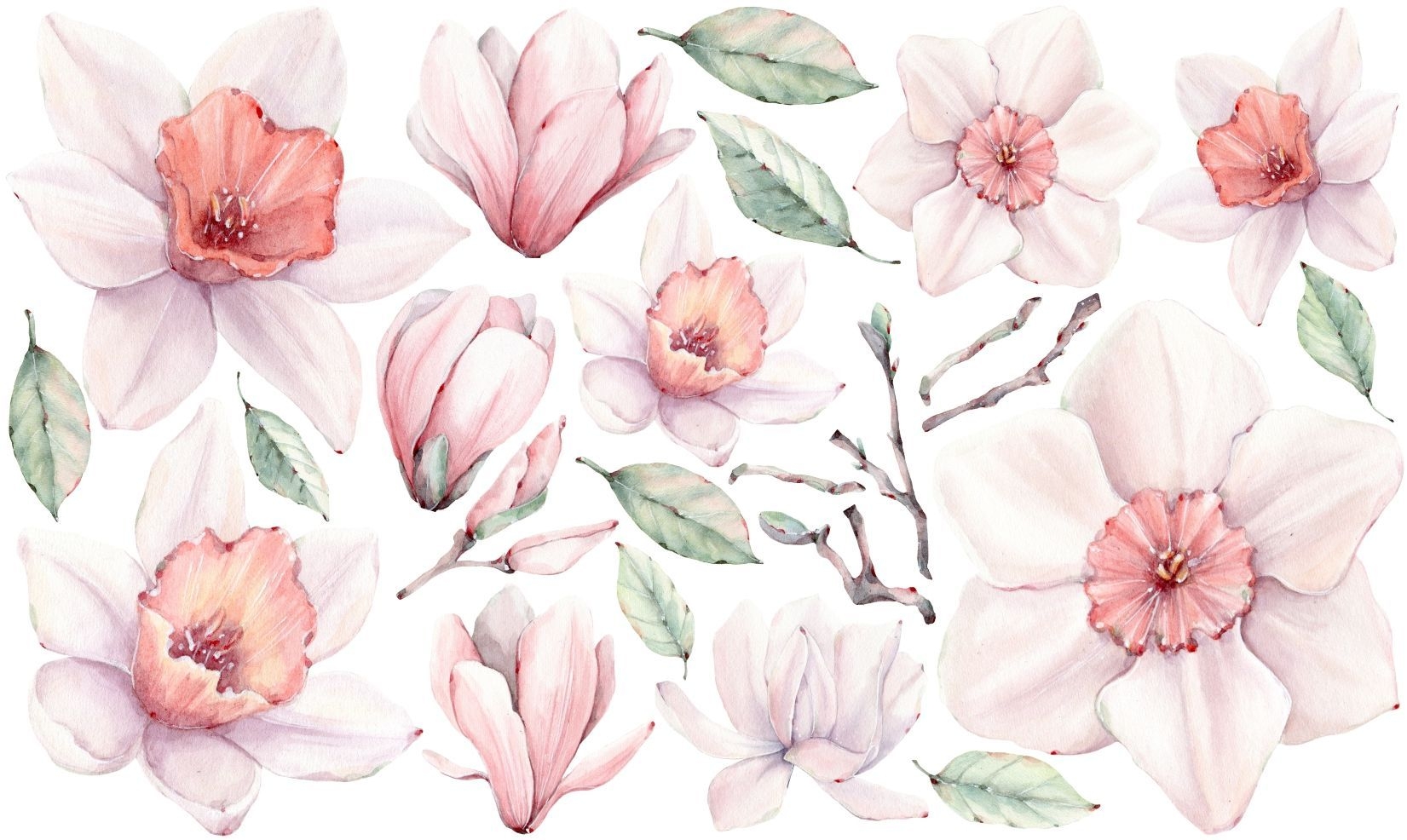 Väggdekal - Magnolia