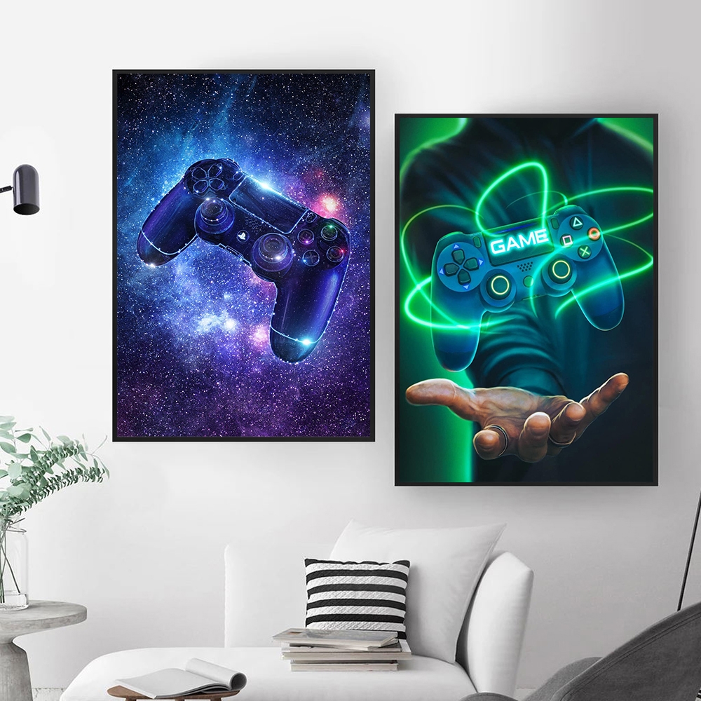 Posters - Joystick / 02 / Set med 2