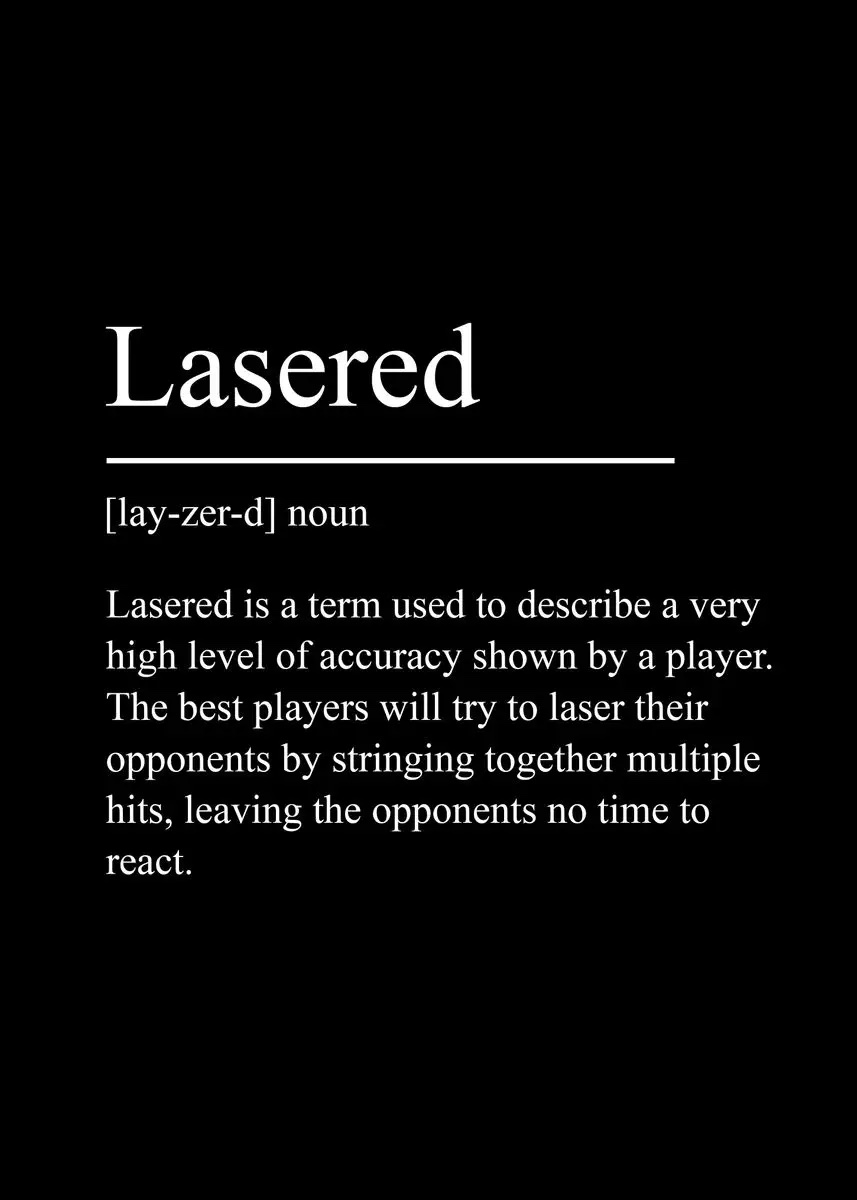 Affisch – Lasered