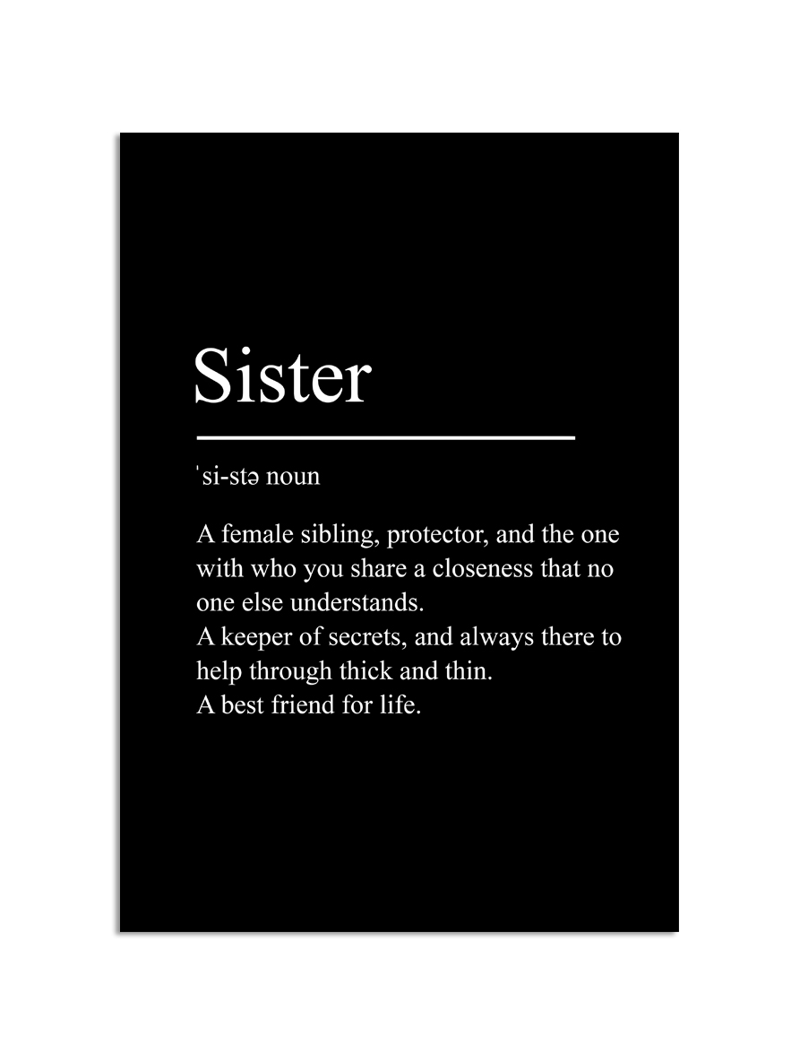 Affisch – Sister