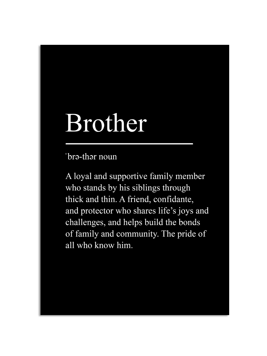 Affisch – Brother