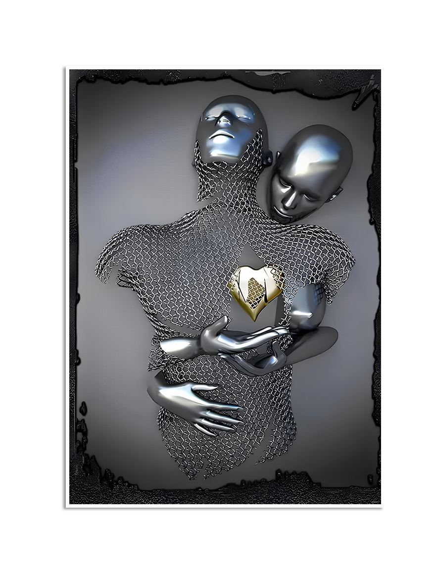 Affisch - Romantisk abstrakt affisch / 18