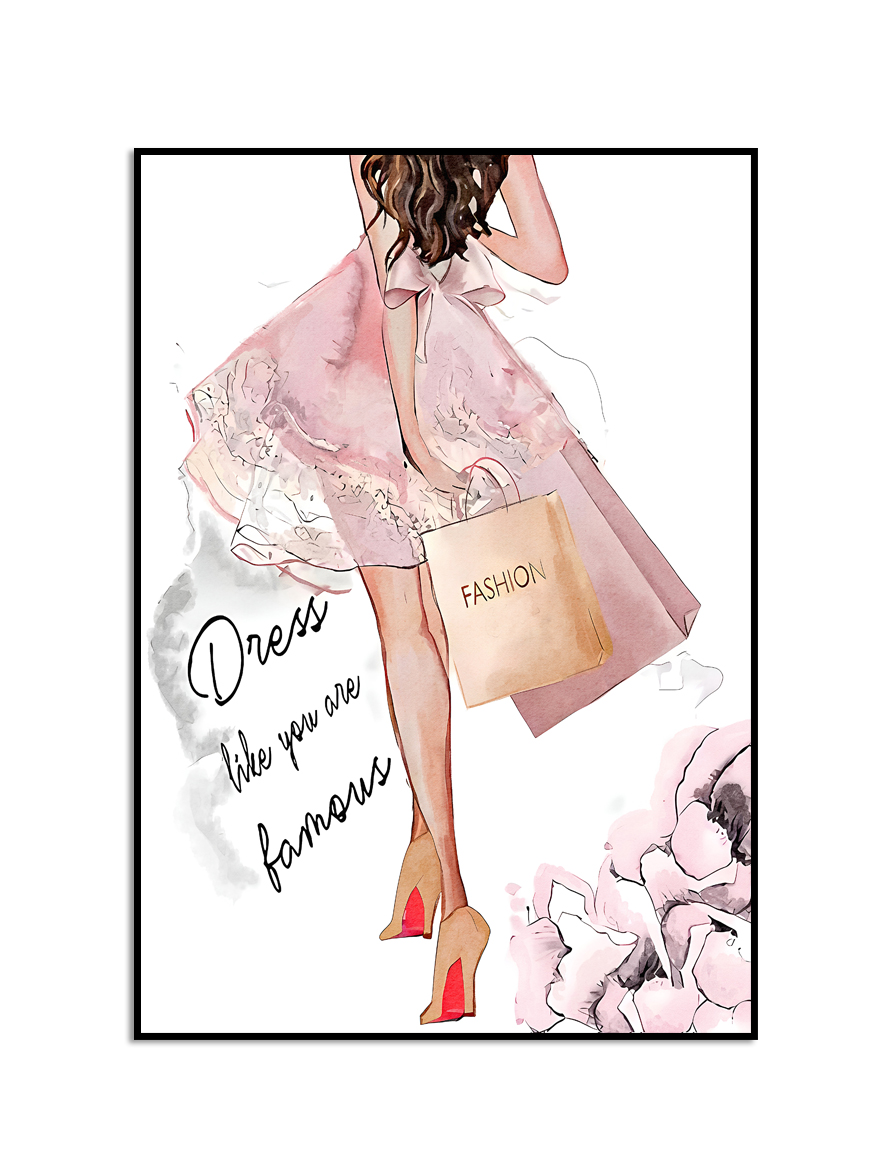 Affisch – Porträtt av kvinnor / Dress like you are famous