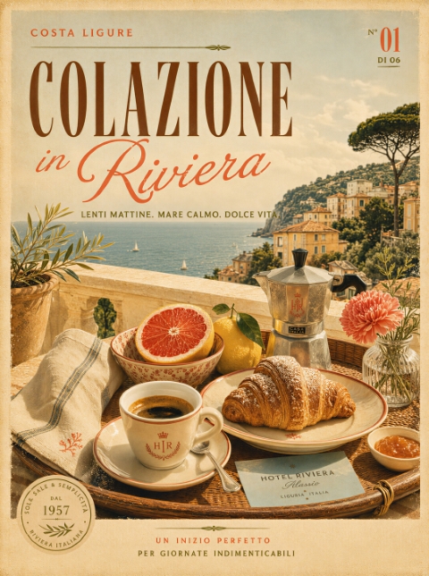 Poster - Frukost i Riviera