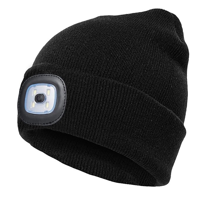 Led Mössa Svart