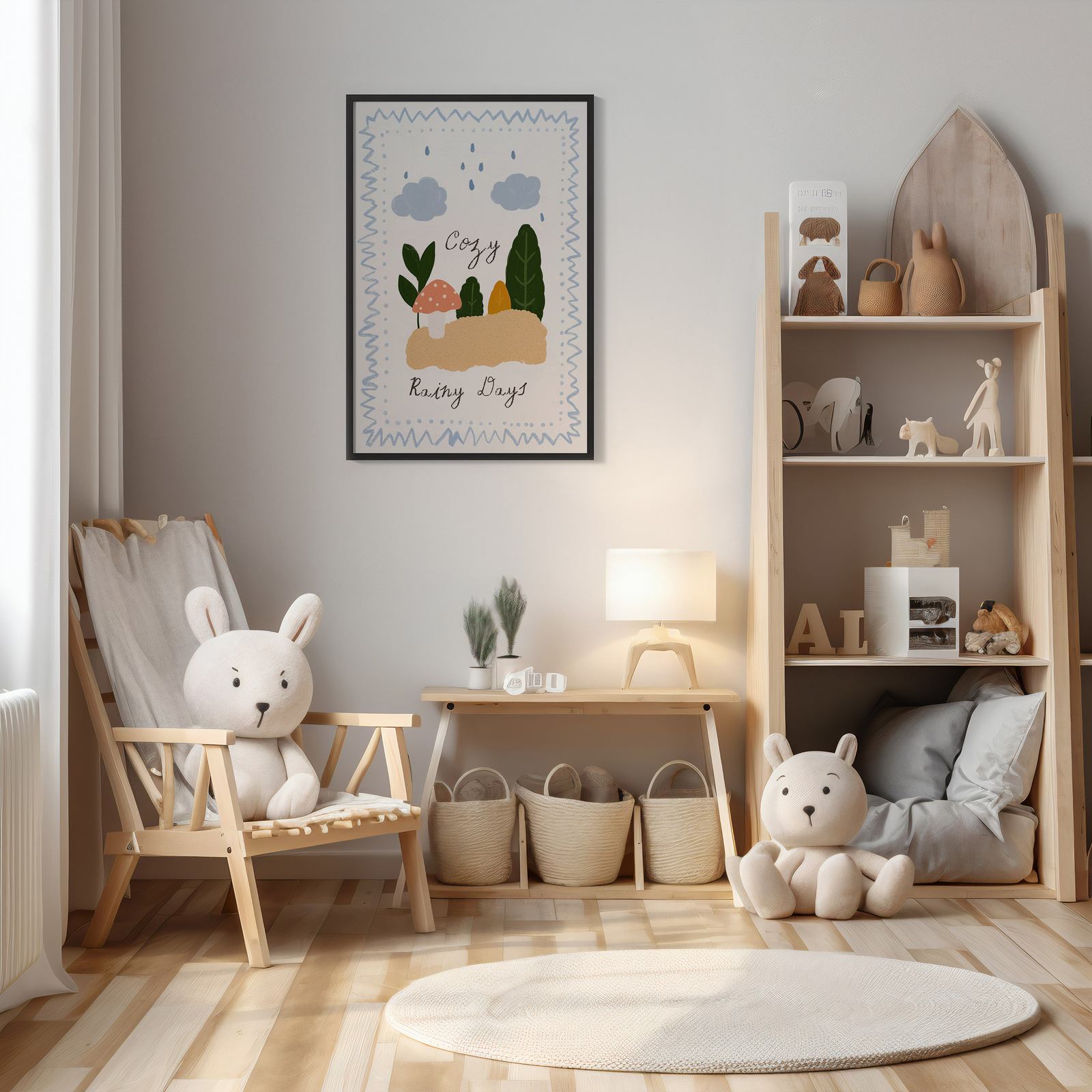 Poster - Mysiga Regniga Dagar