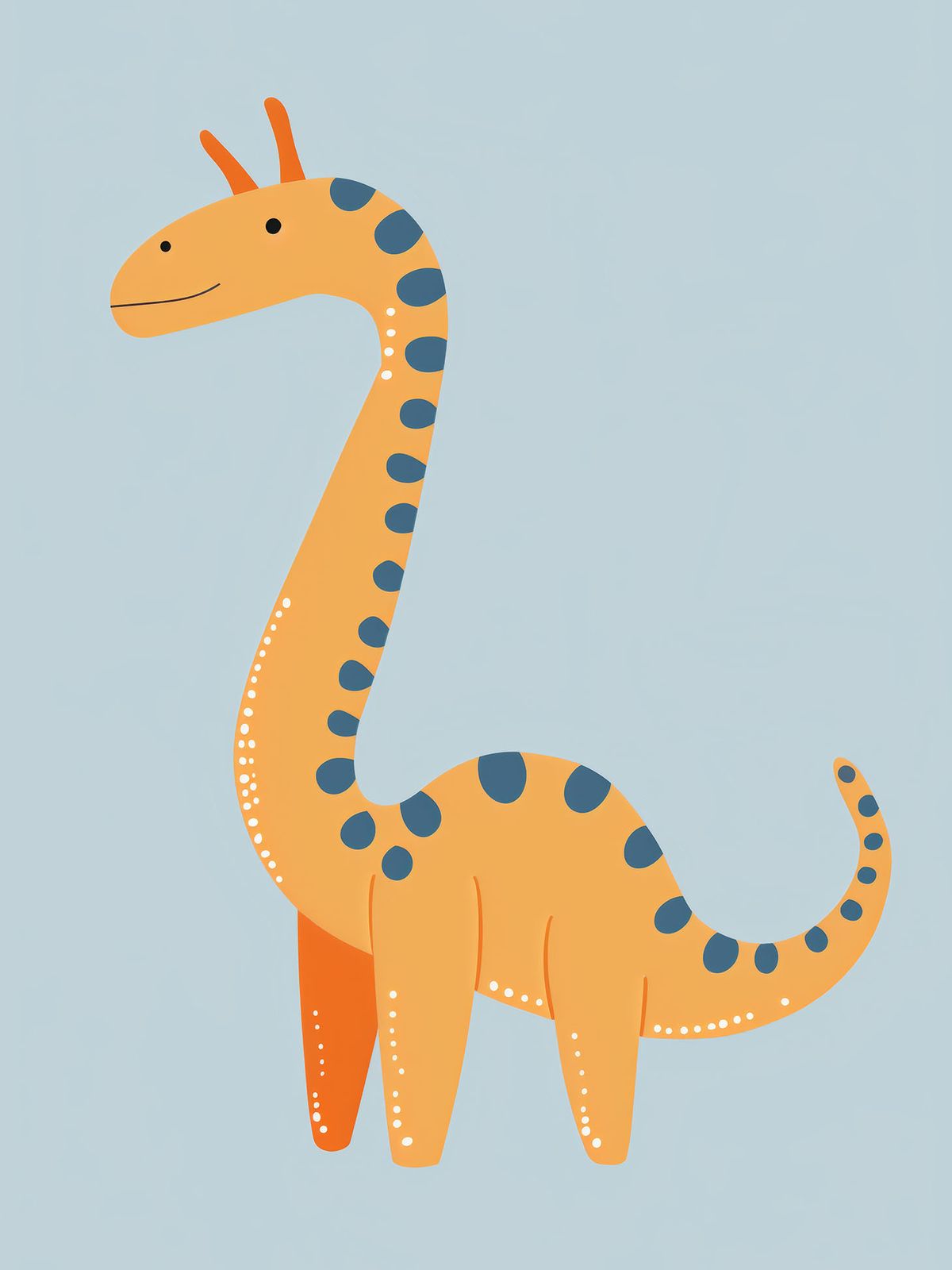 Poster - Giraff Tecknad
