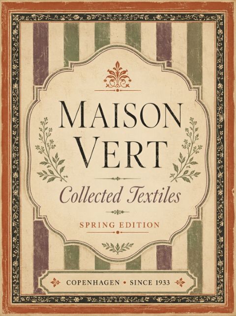 Poster - Maison Vert Textiles