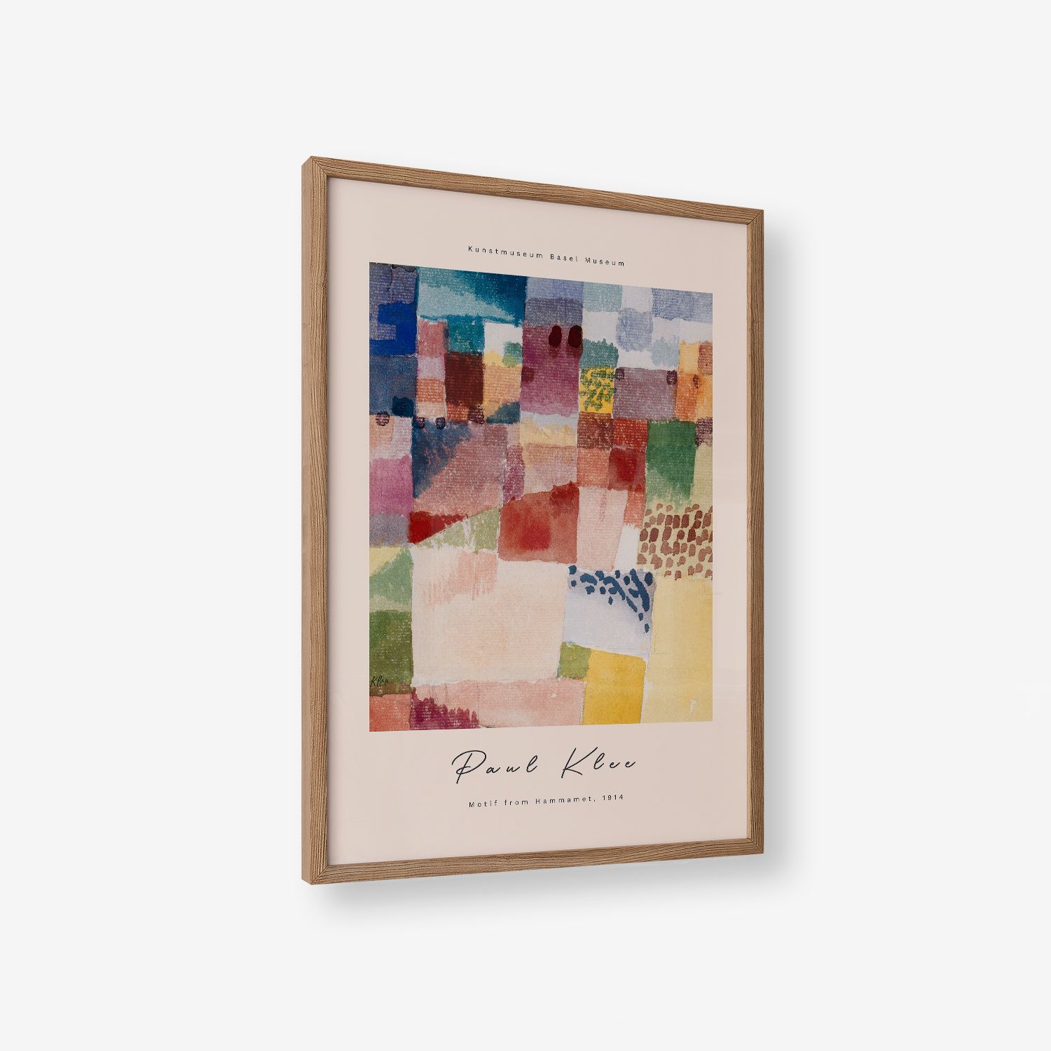 Poster - Motiv från Hammamet av Paul Klee