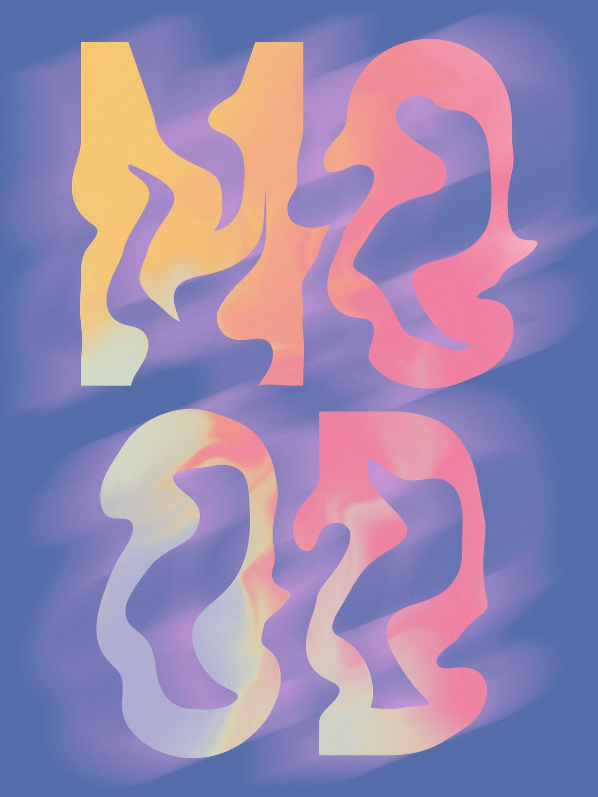 Poster - Abstrakt Stämning