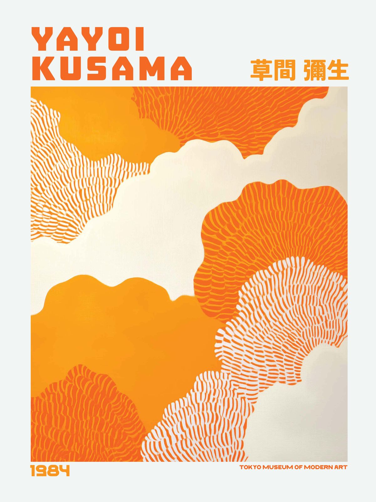 Poster - Yayoi Kusama Konstverk