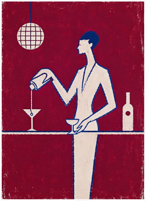 Poster - Eleganta Bartender
