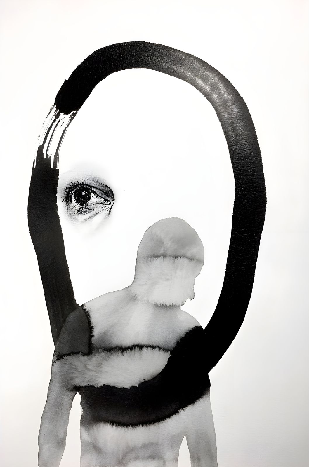 Poster - Abstrakt Ansikte