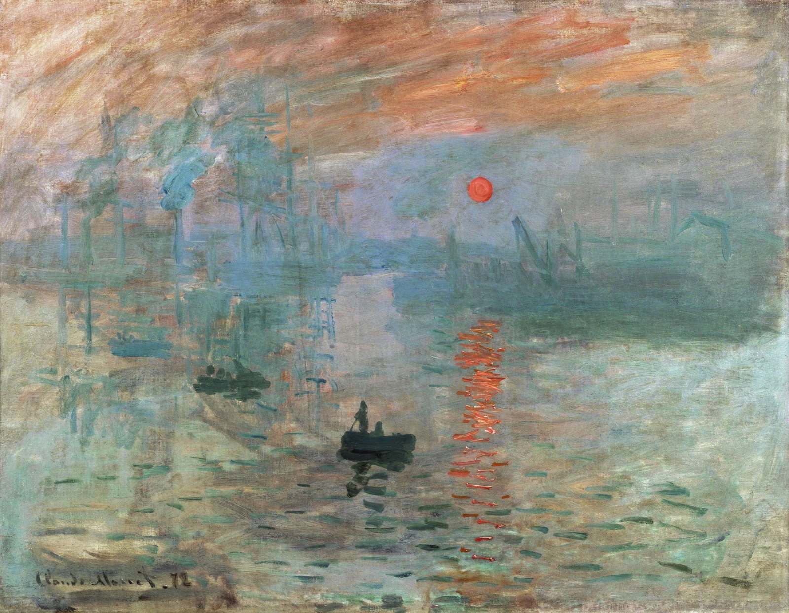 Poster - Impression, Soleil Levant