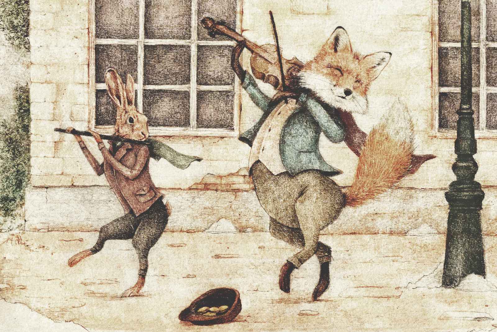 Affisch - Räv och Kanin Musical