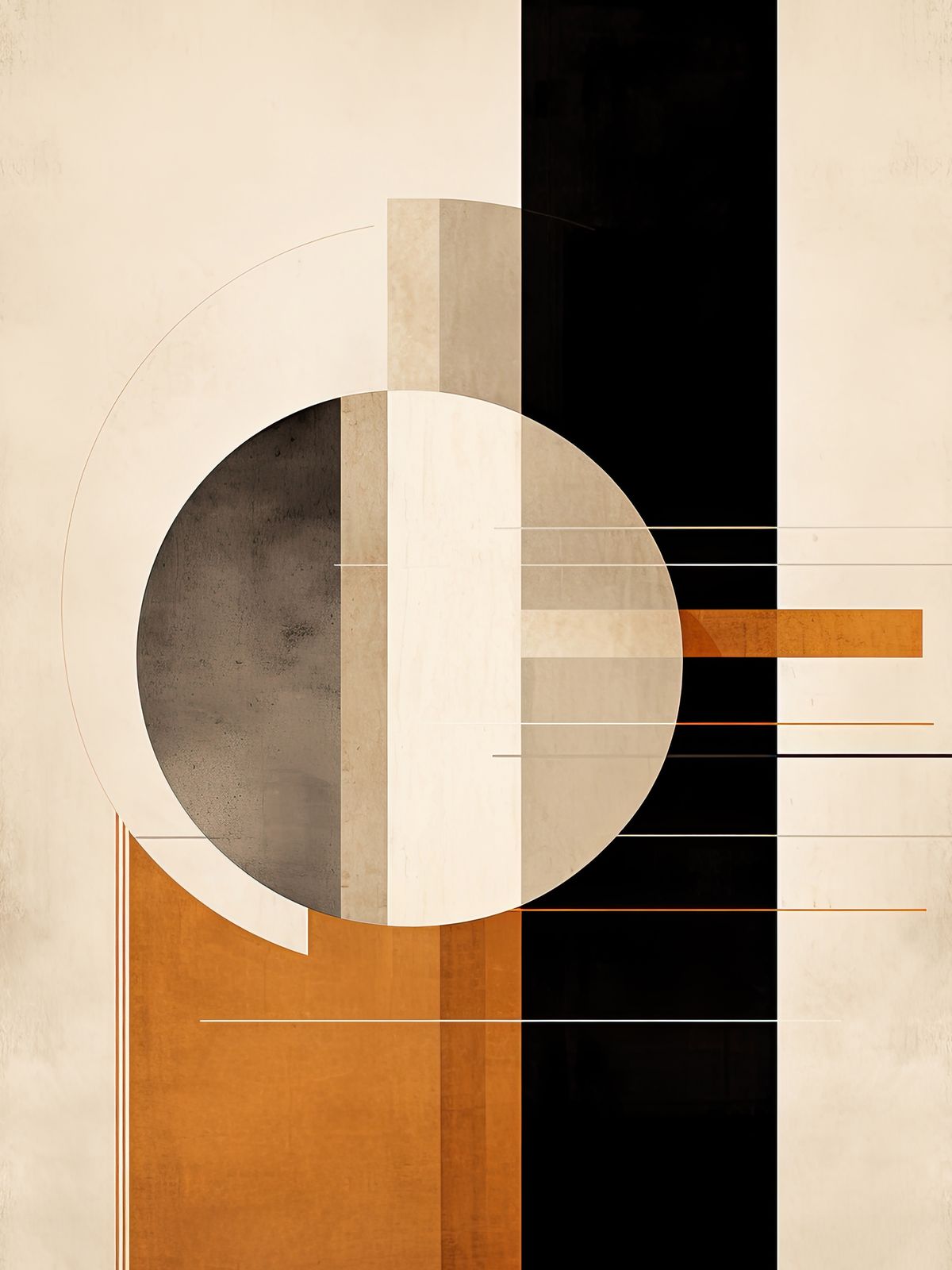 Poster - Abstrakt Geometrisk Design