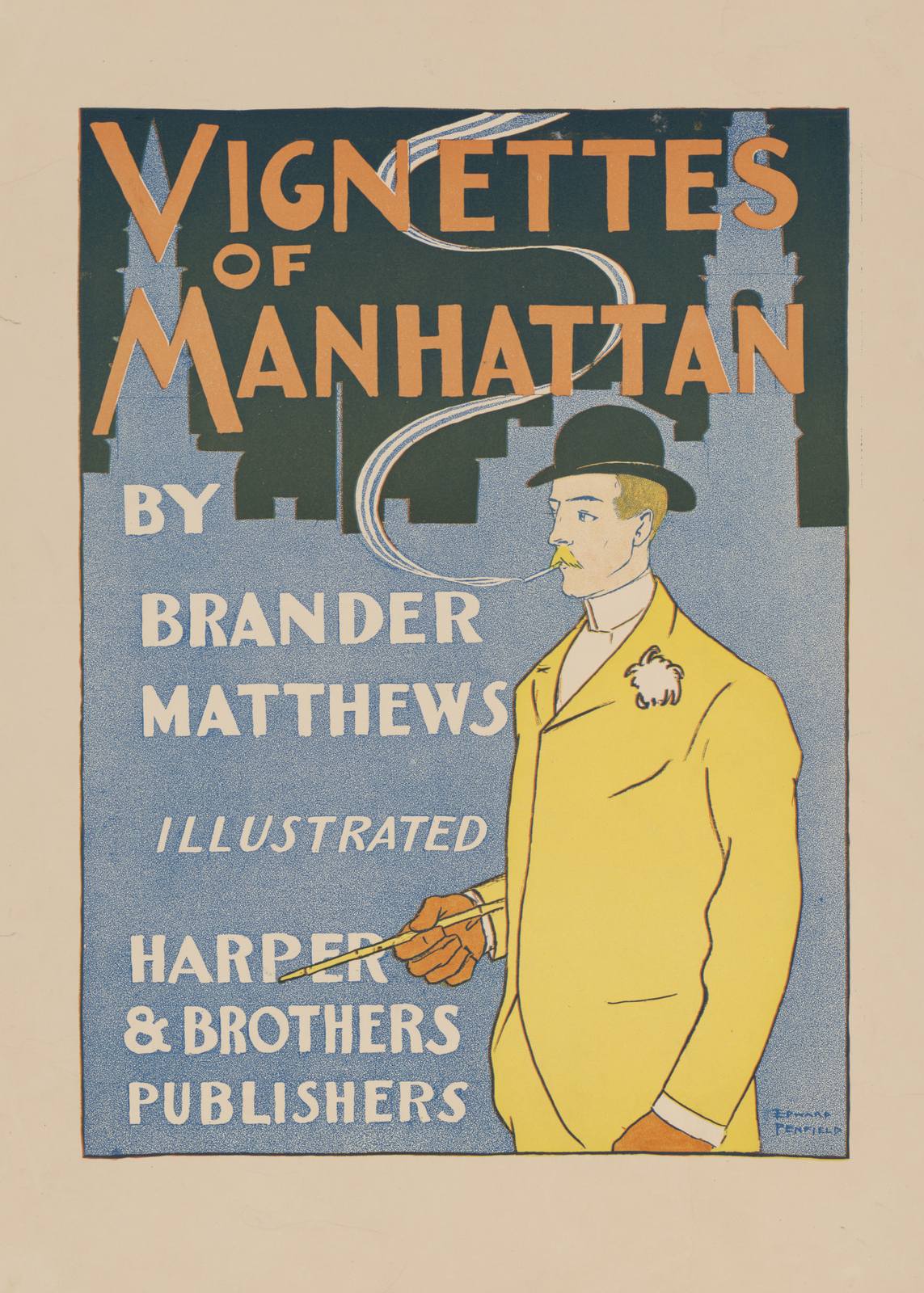 Affisch - Vignettes of Manhattan