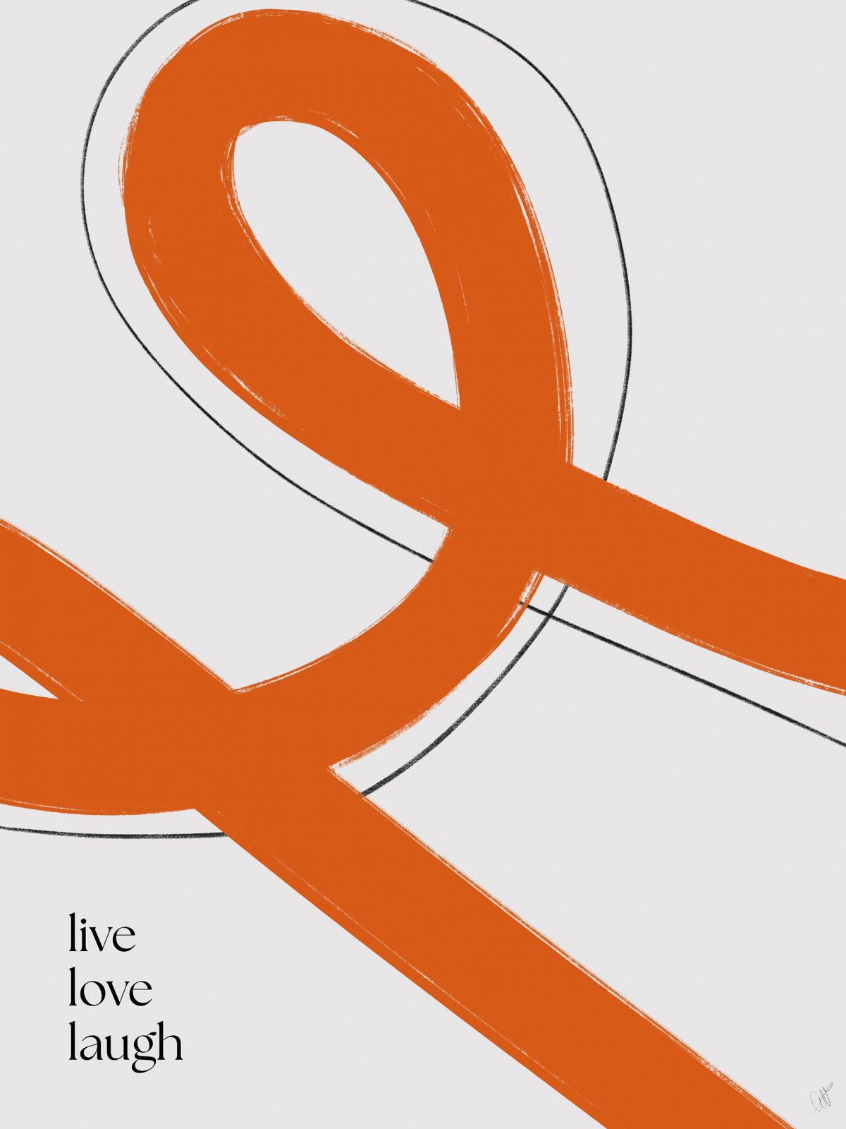 Poster - Live Love Laugh