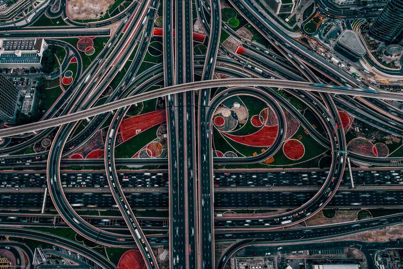 Poster - Dubais motorvägar