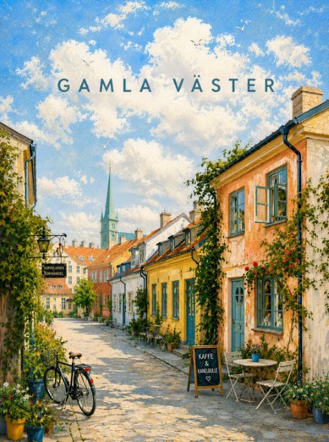 Poster - Gamla Väster Gatuscen
