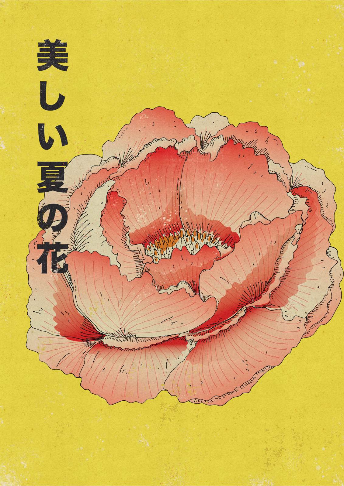 Poster - Vacker Sommarblomma