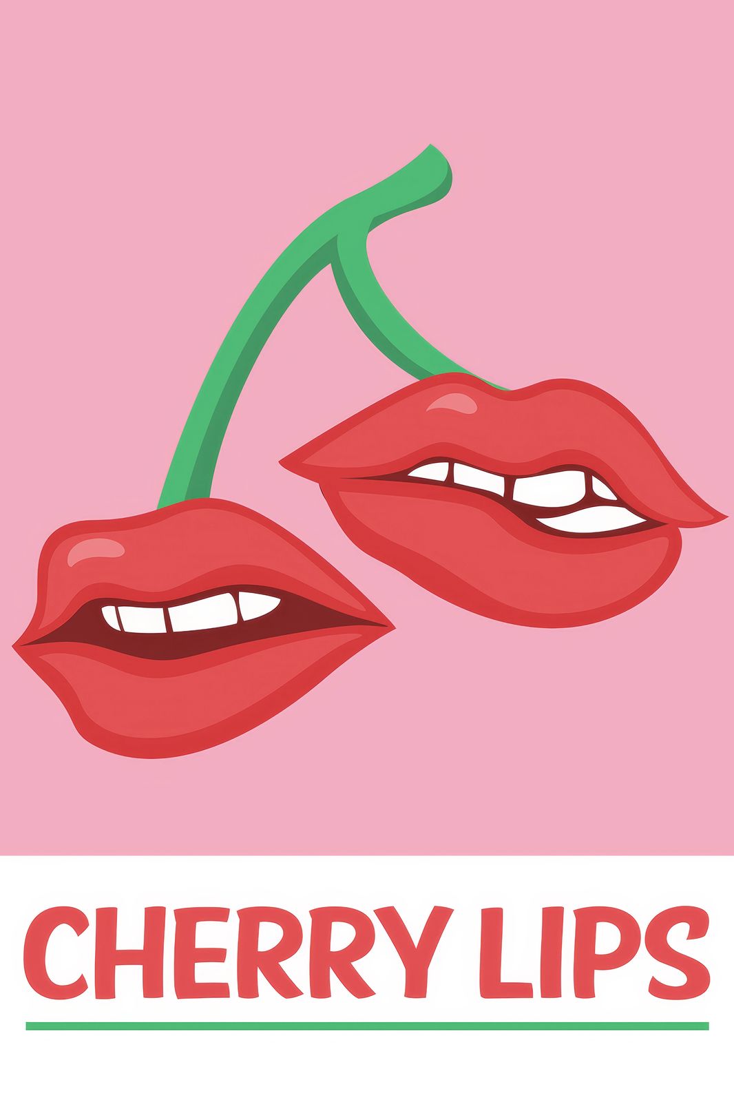 Poster - Körsbärsläppar