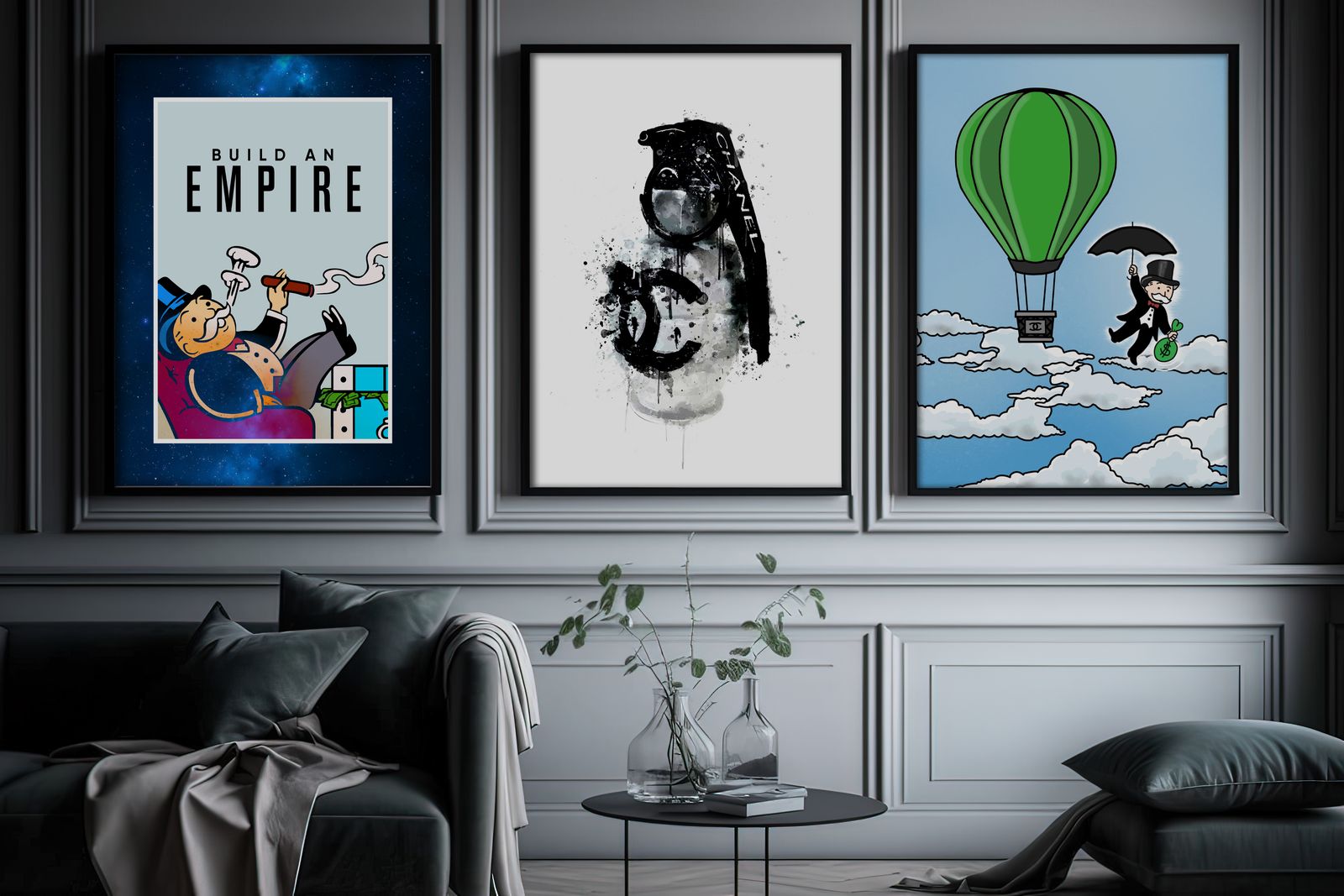 Poster - Bygg ett imperium Set av 3