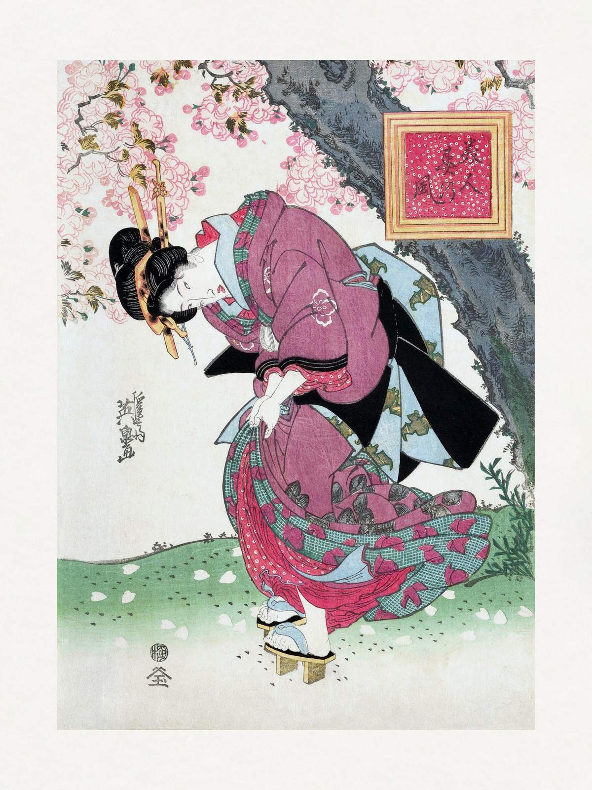 Affisch - Japanskt konstverk