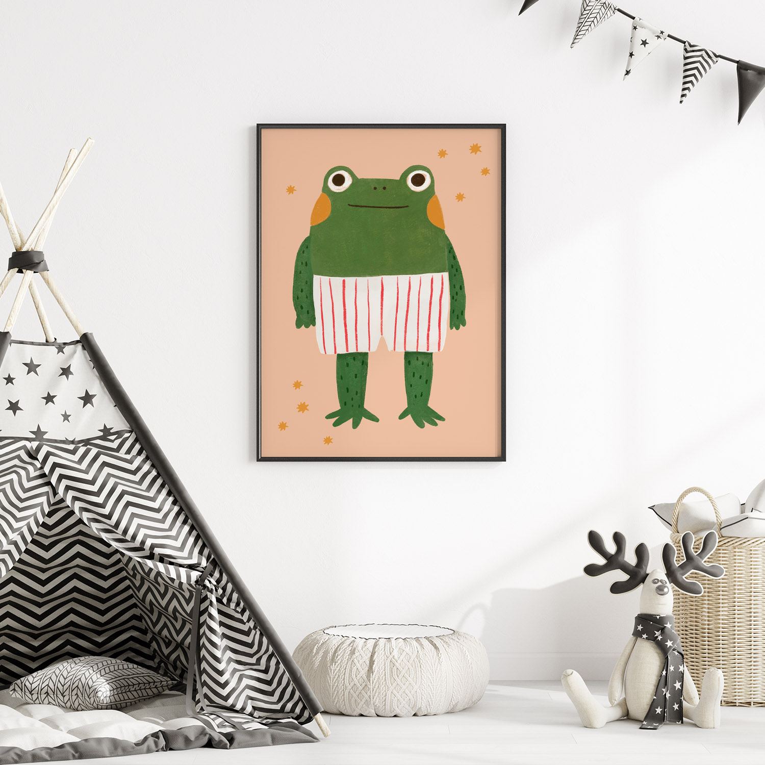 Poster - Groda i Shorts