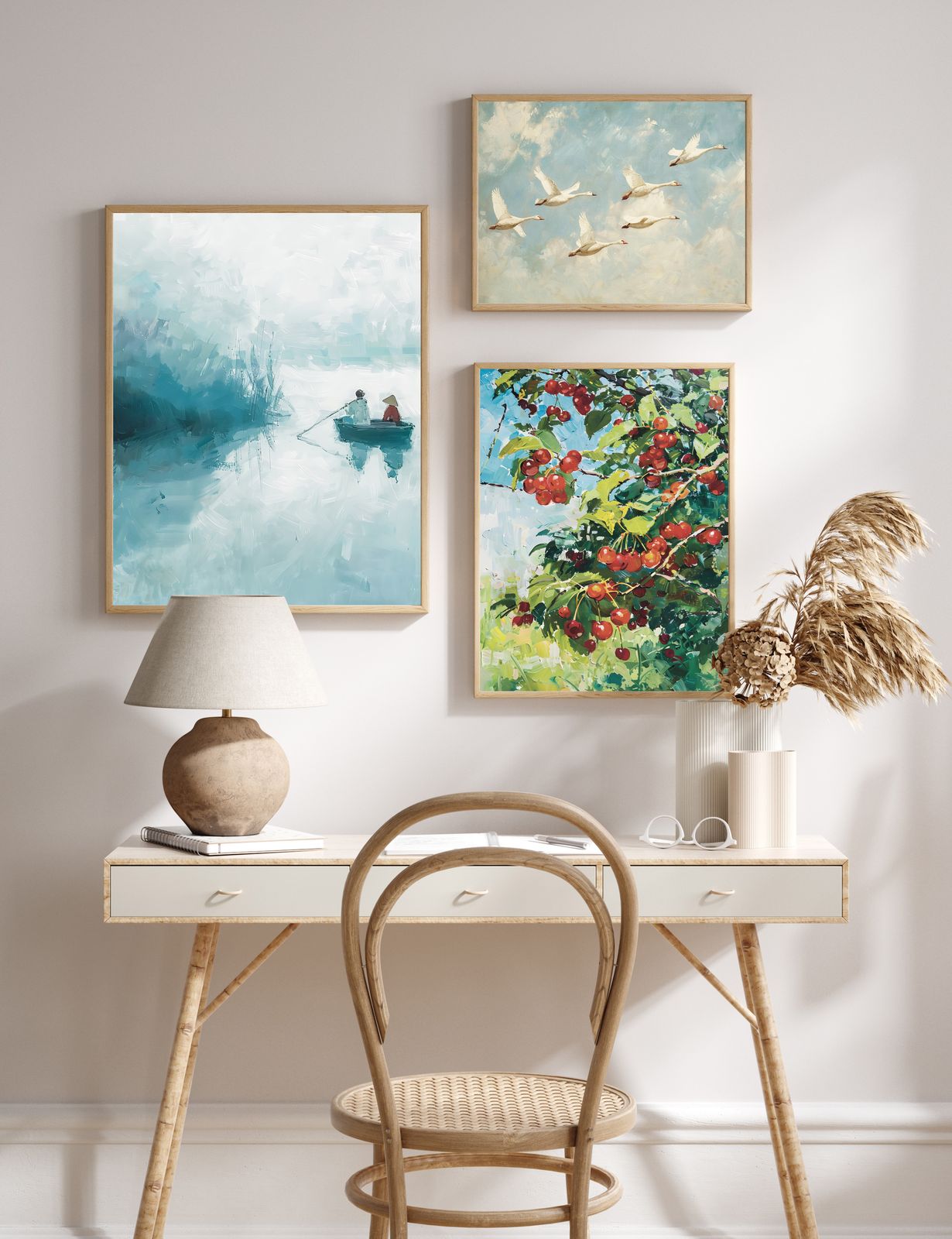 Poster - Natur och Stillhet / Set om 3