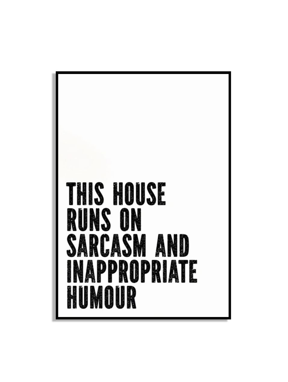 Sarcasm och Humor Poster