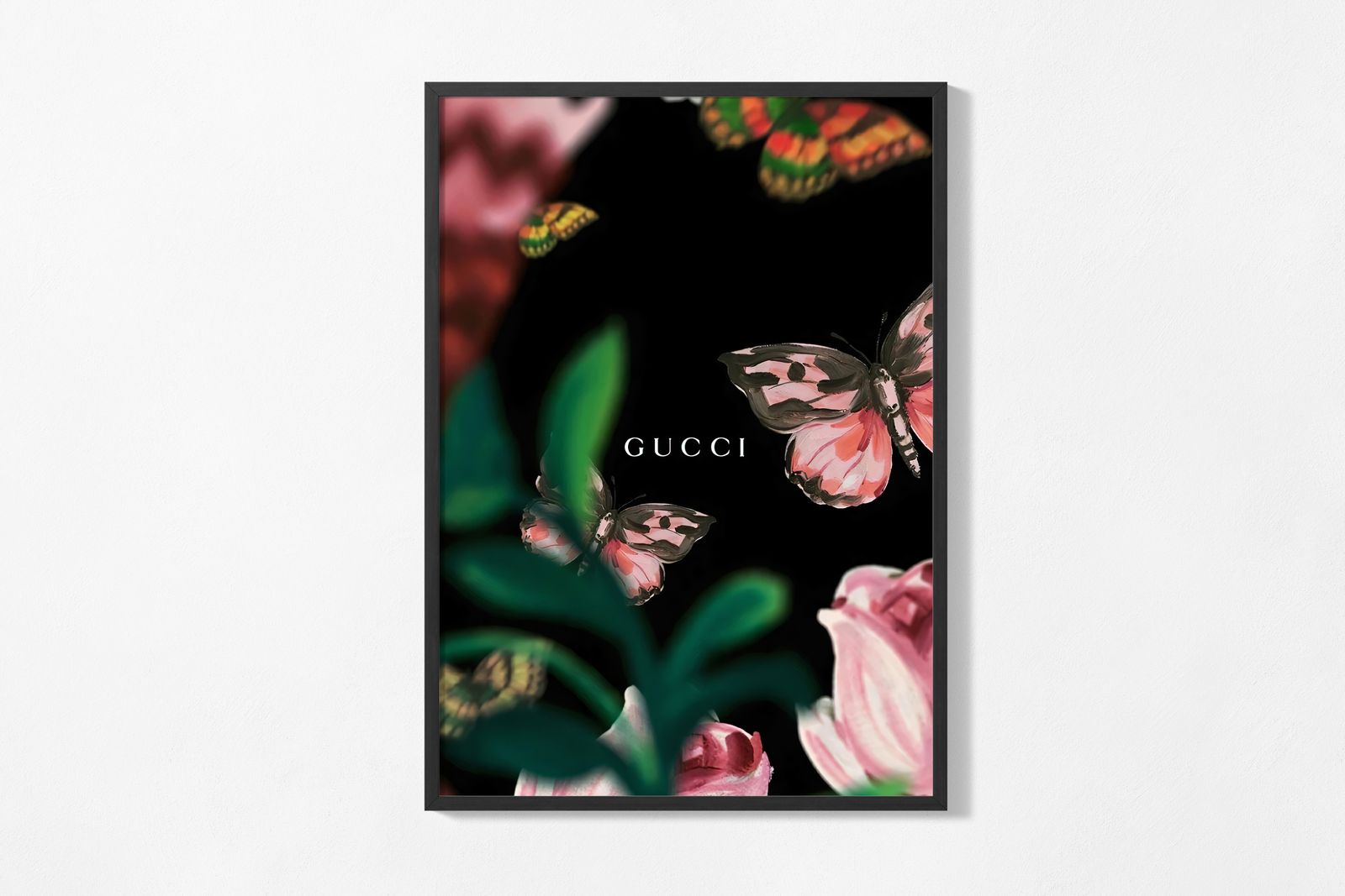 Poster - Fjärilsblomma