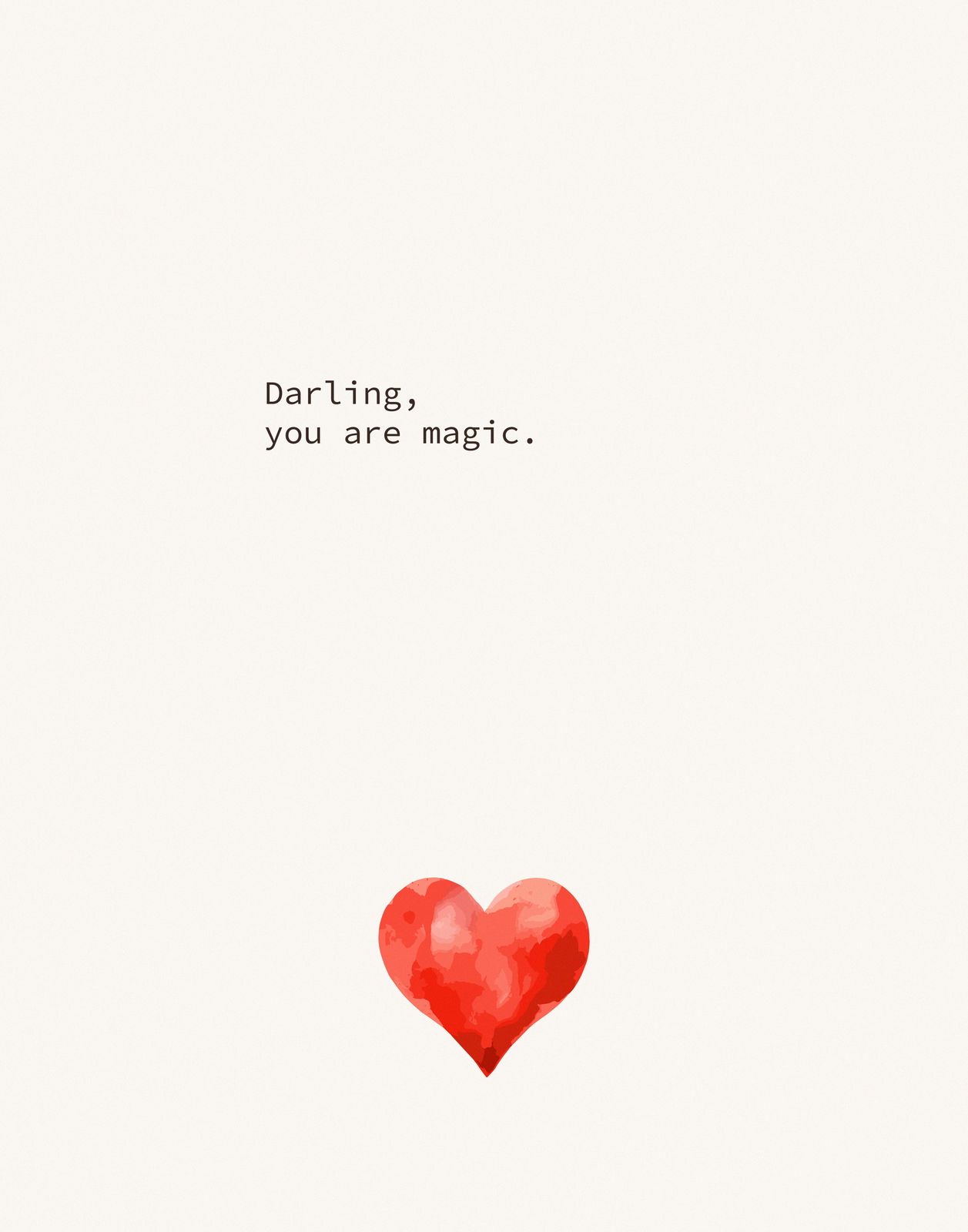 Poster - Darling Magi