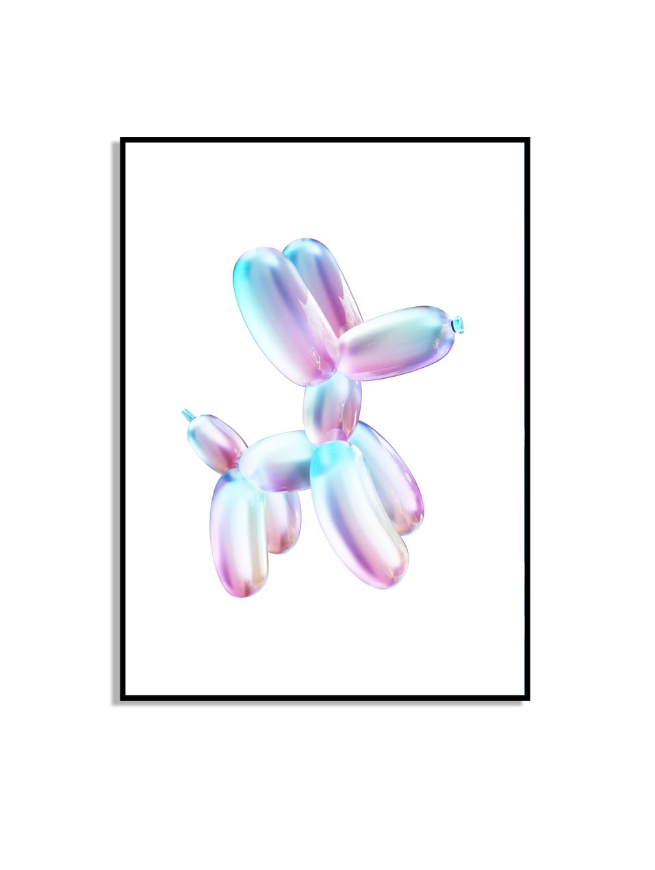 Ballonghund Konst Väggposter