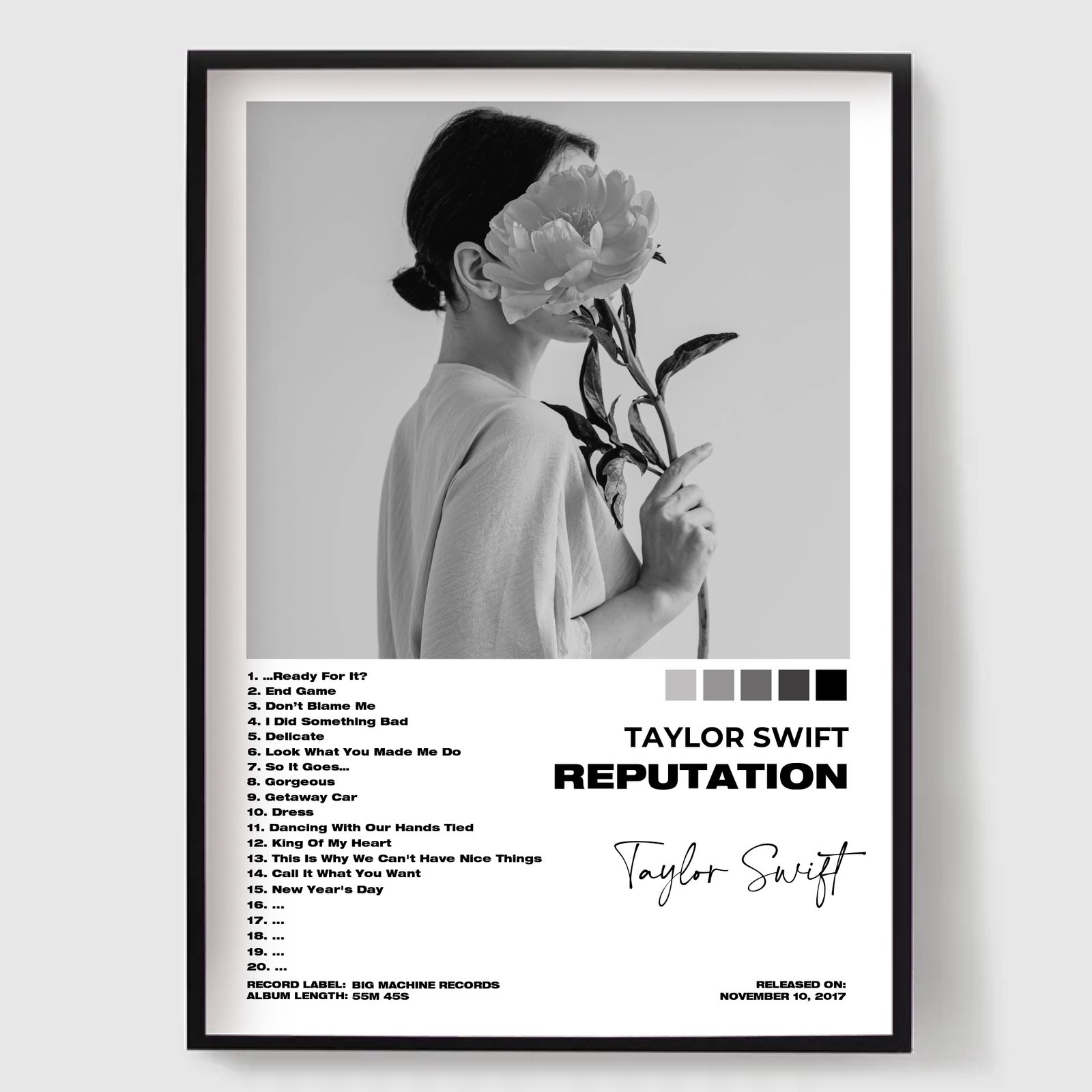 Personlig Poster - Anpassad Album Poster