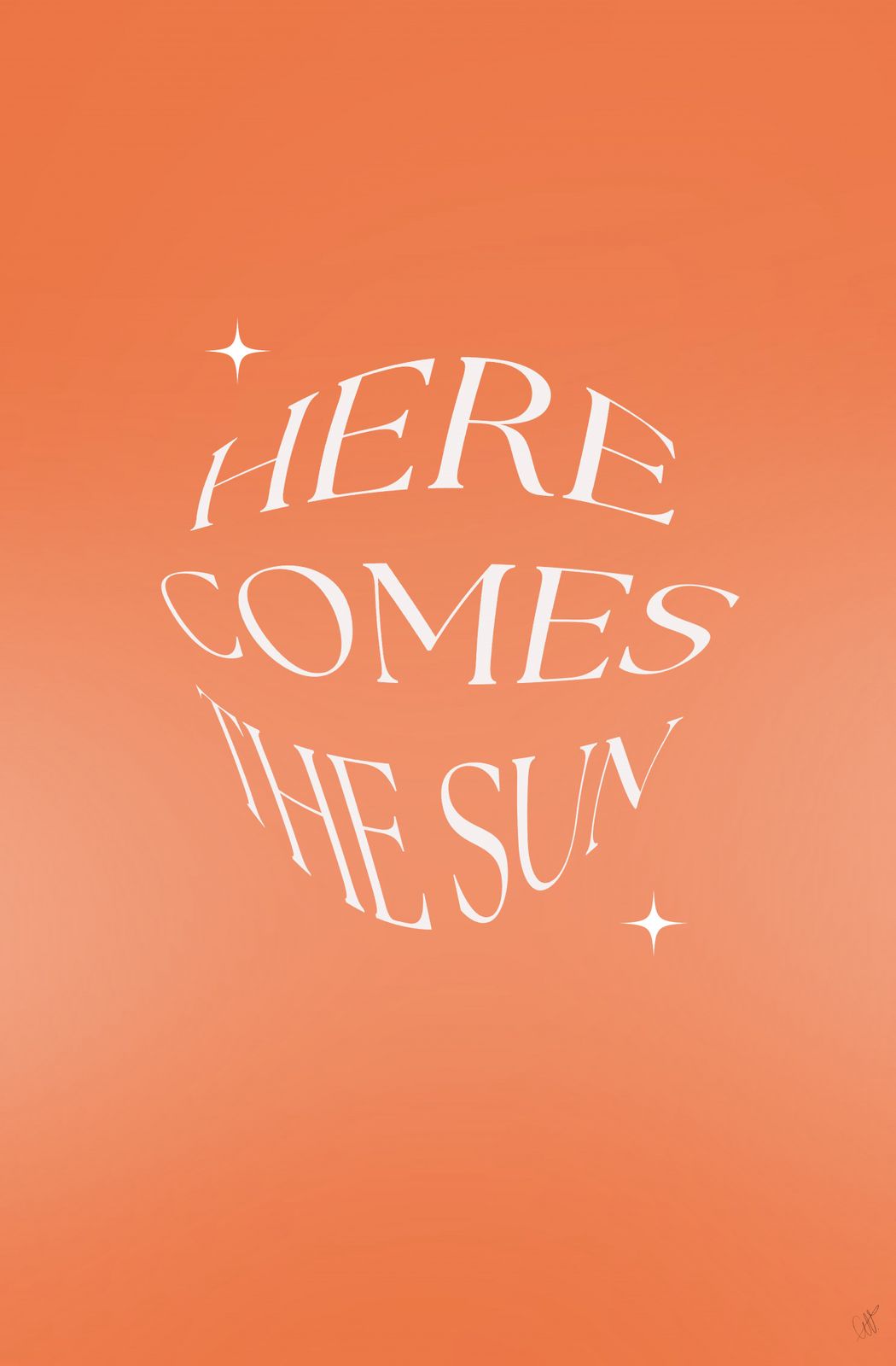 Poster - Here Comes the Sun