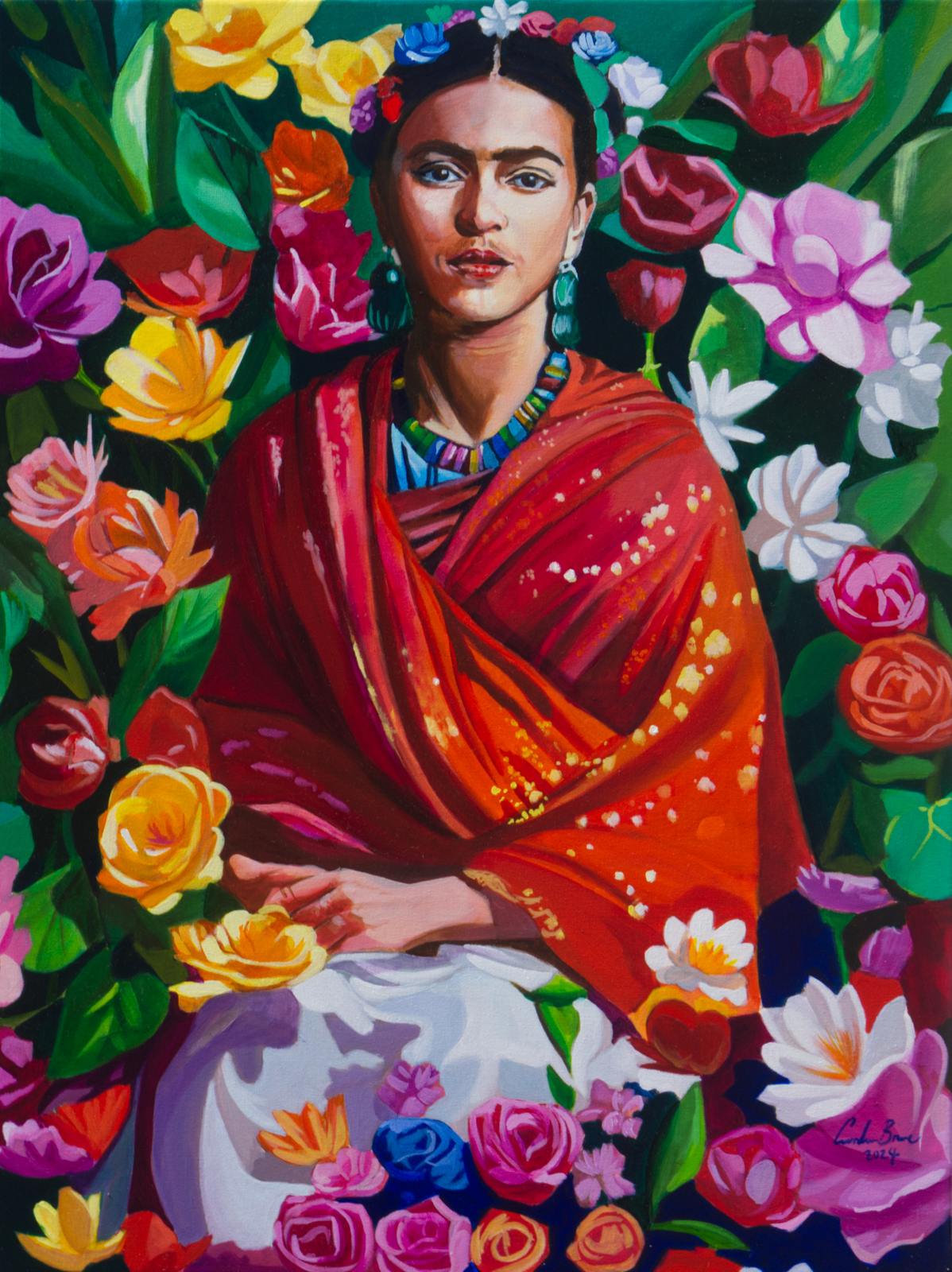 Poster - Frida Kahlo Konst