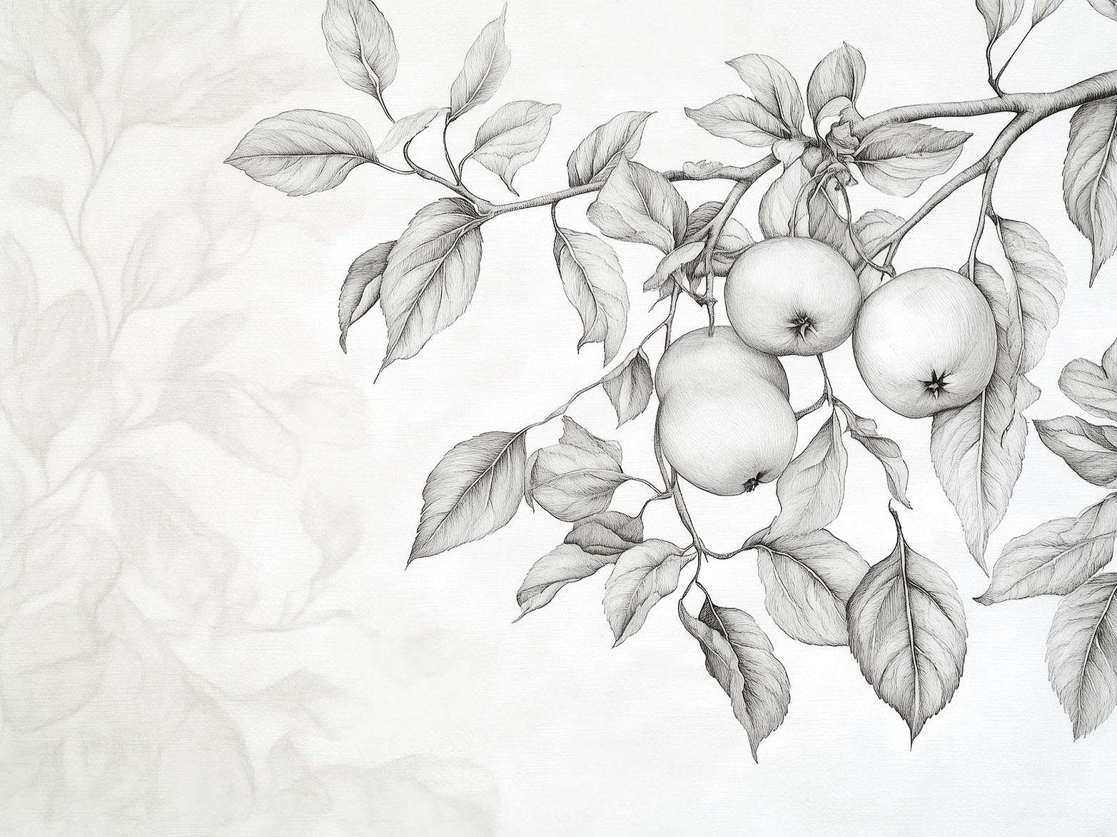 Poster - Äppelgren Illustration