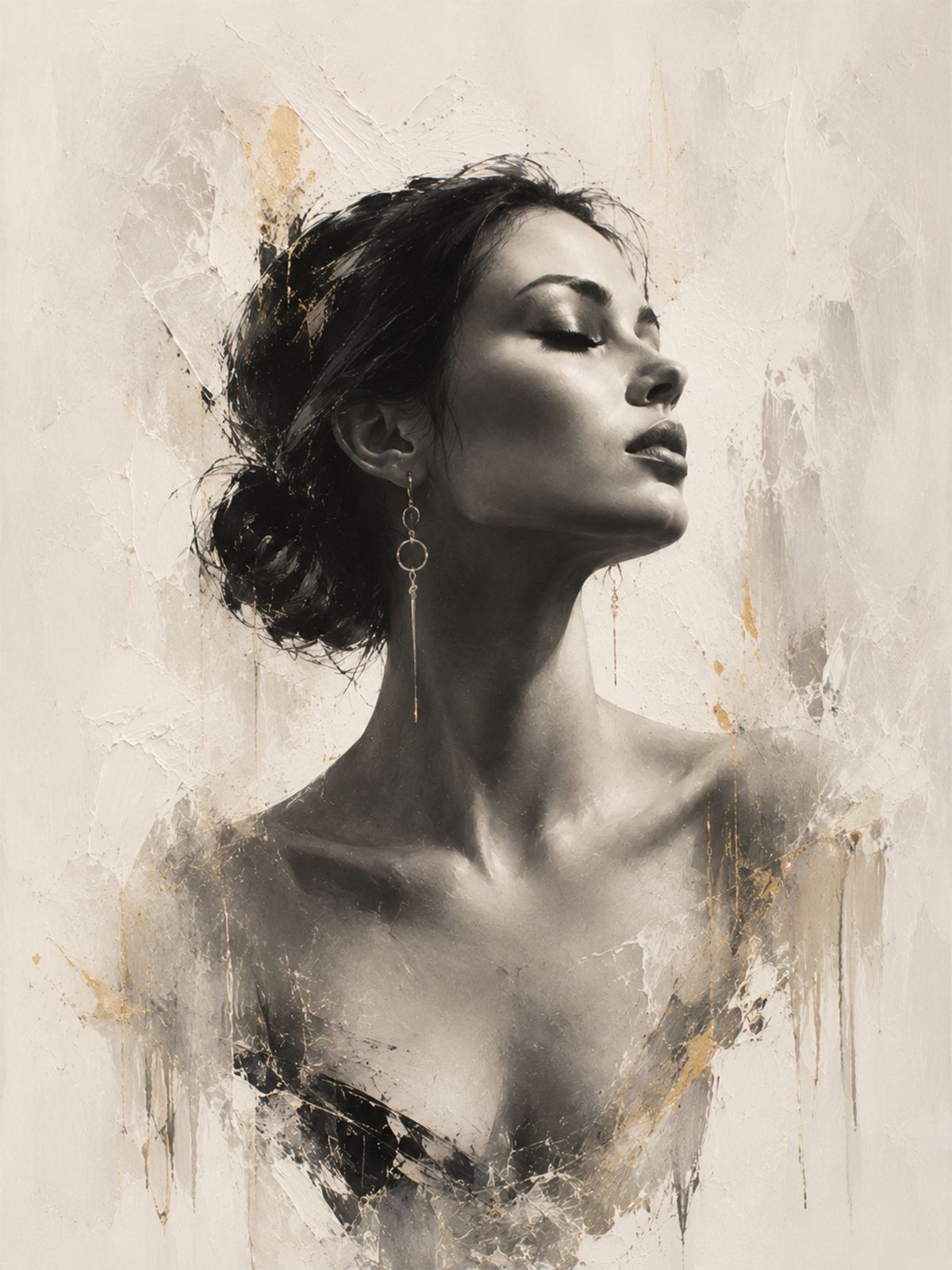Poster - Elegant Porträtt