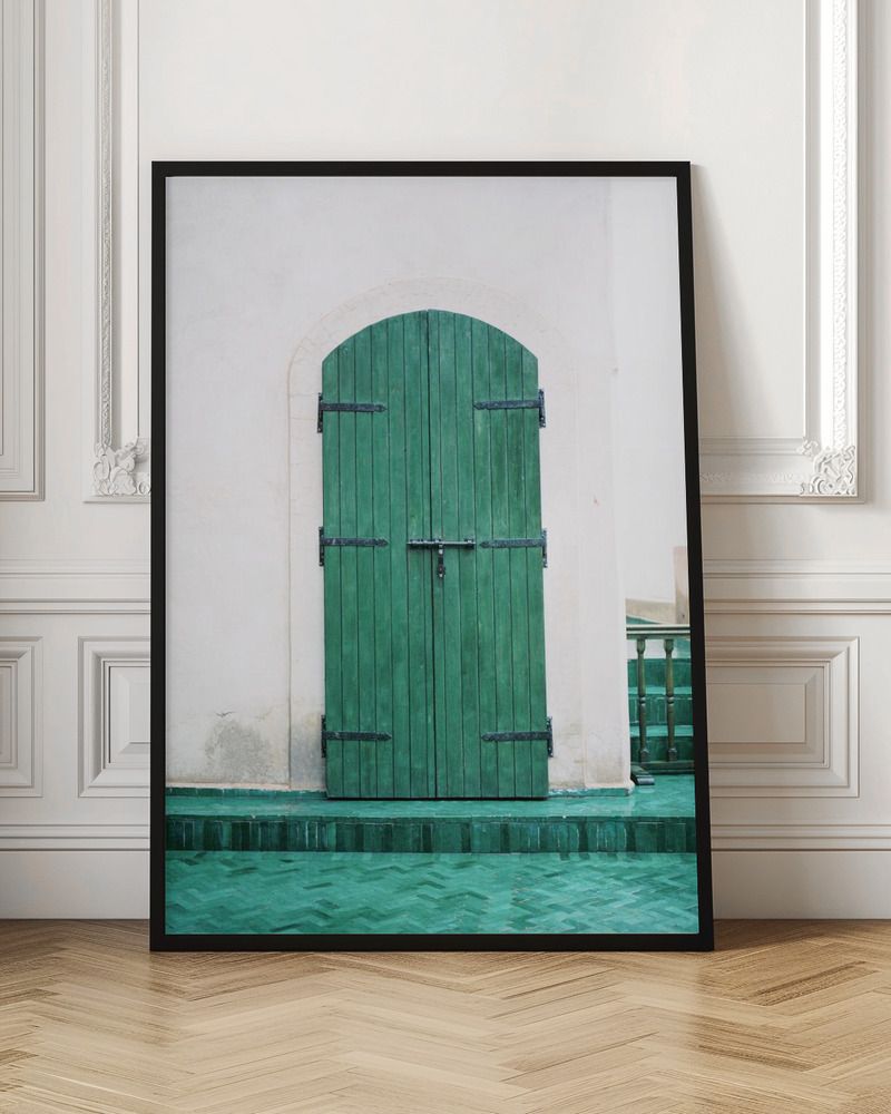 Poster - Grön Dörr