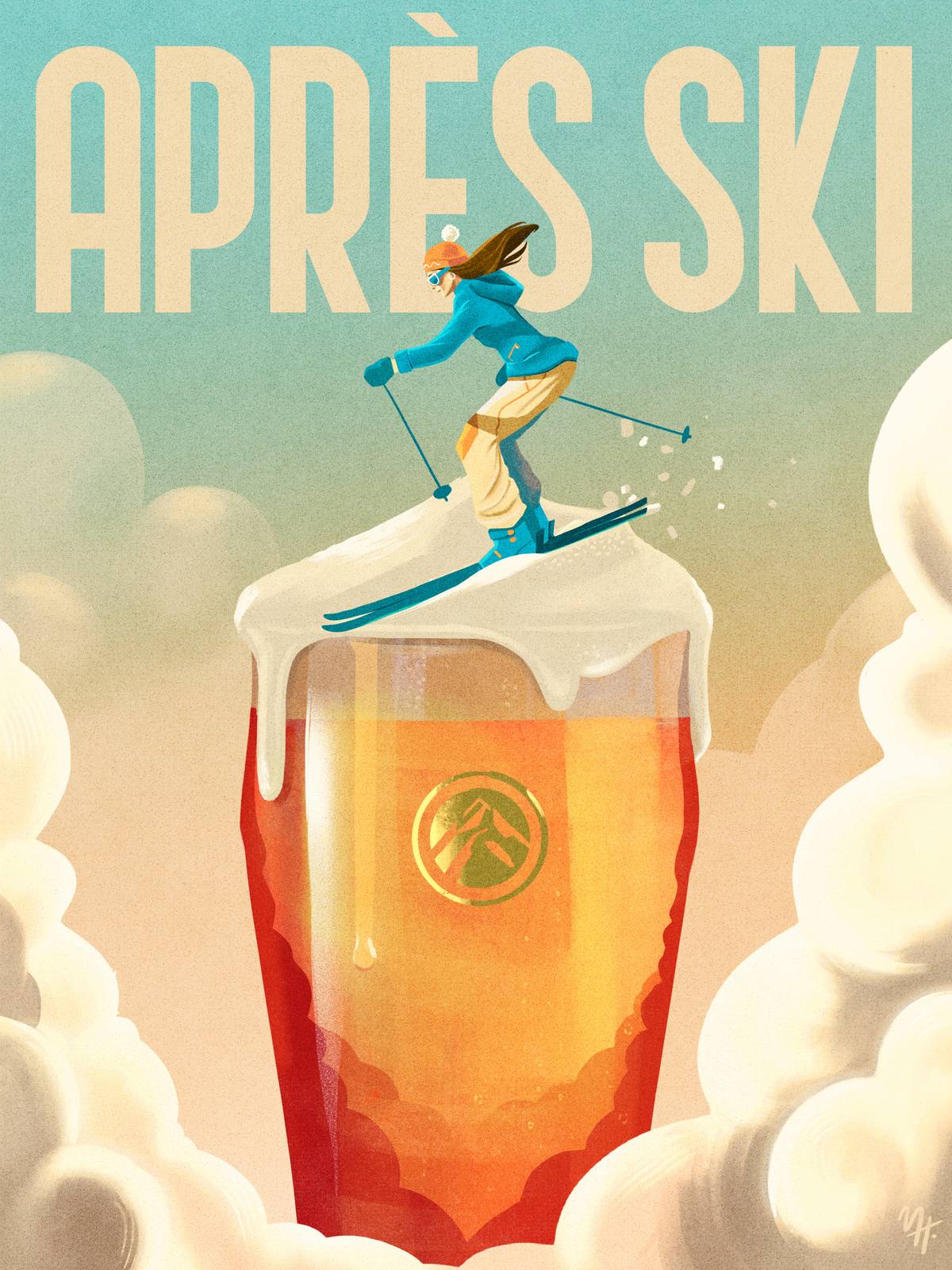 Poster - Après Ski Äventyr