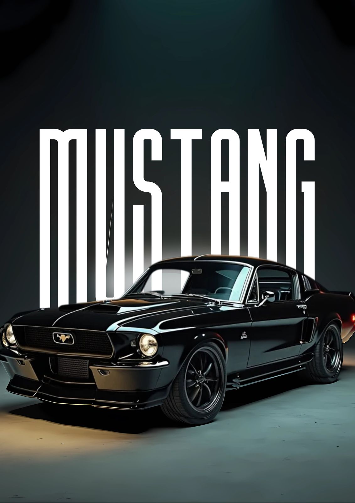 Poster - Mustangbil