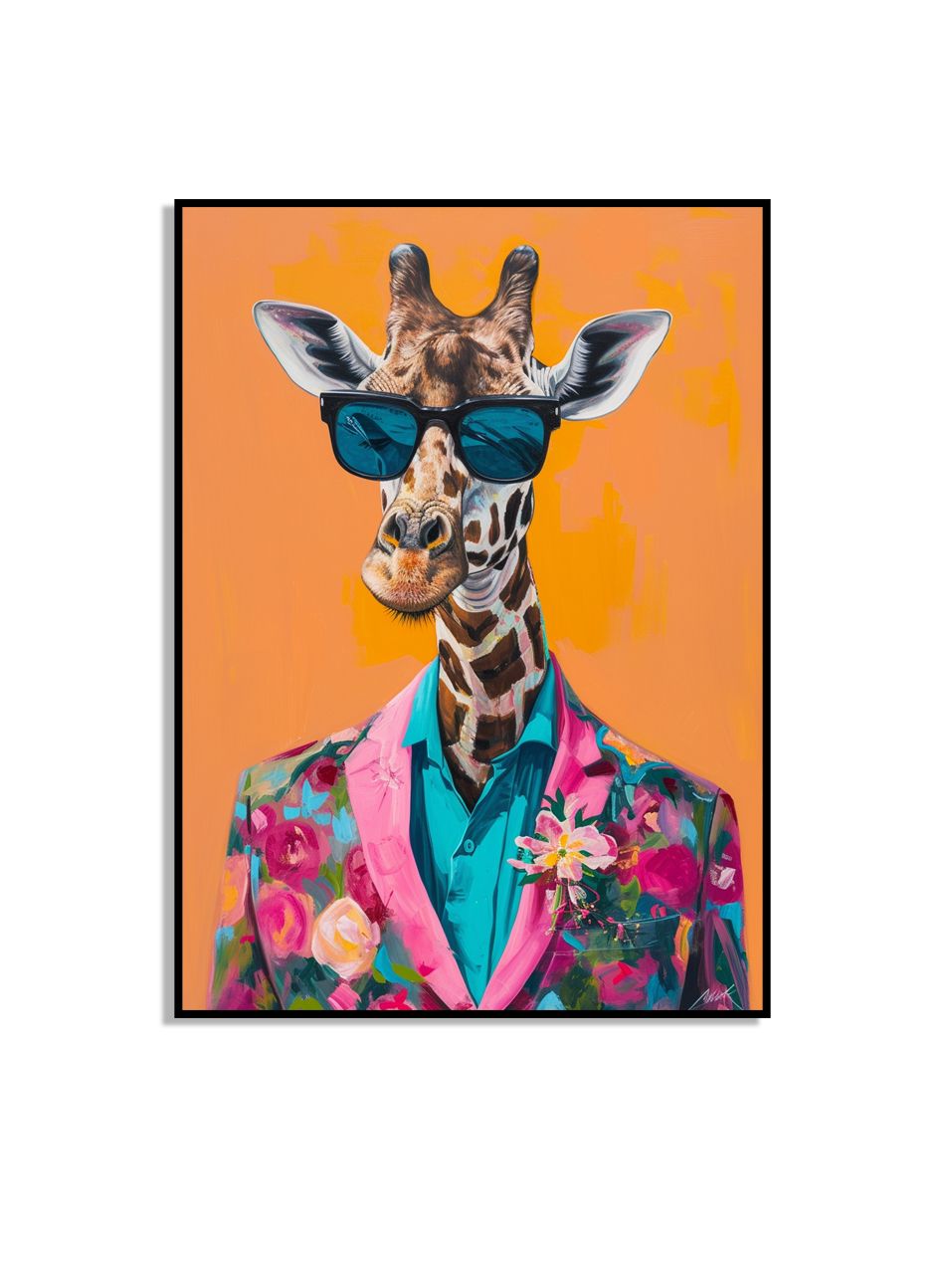 Elegant Giraff Väggposter