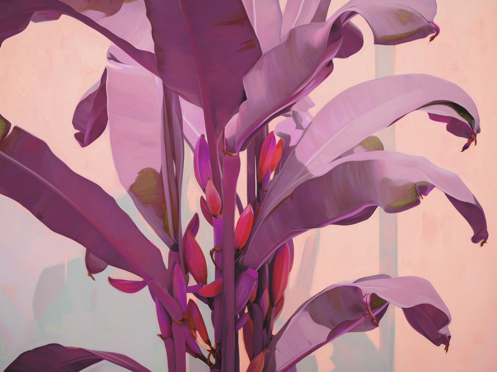 Poster - Lila Bananblad