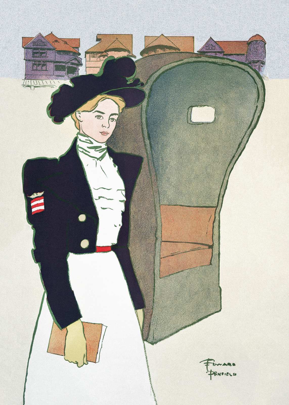 Poster - Edward Penfield Konstverk